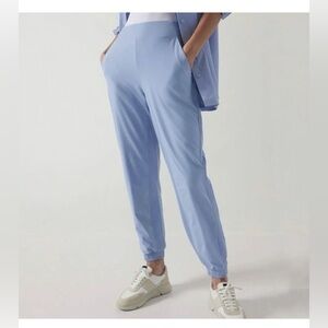 Athleta Brooklyn Lined Jogger Heron Blue